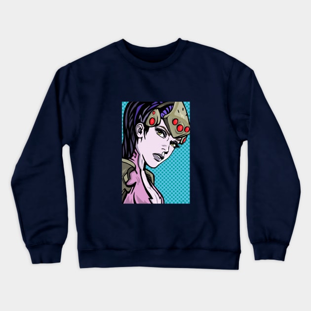 Widowmaker Crewneck Sweatshirt by FanboyMuseum